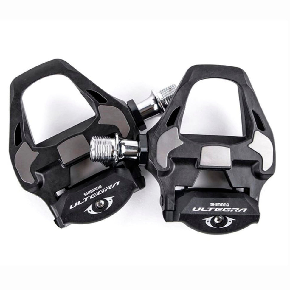Pedal Shimano Ultegra R8000 Carbono Speed 255 Gramos + Calas