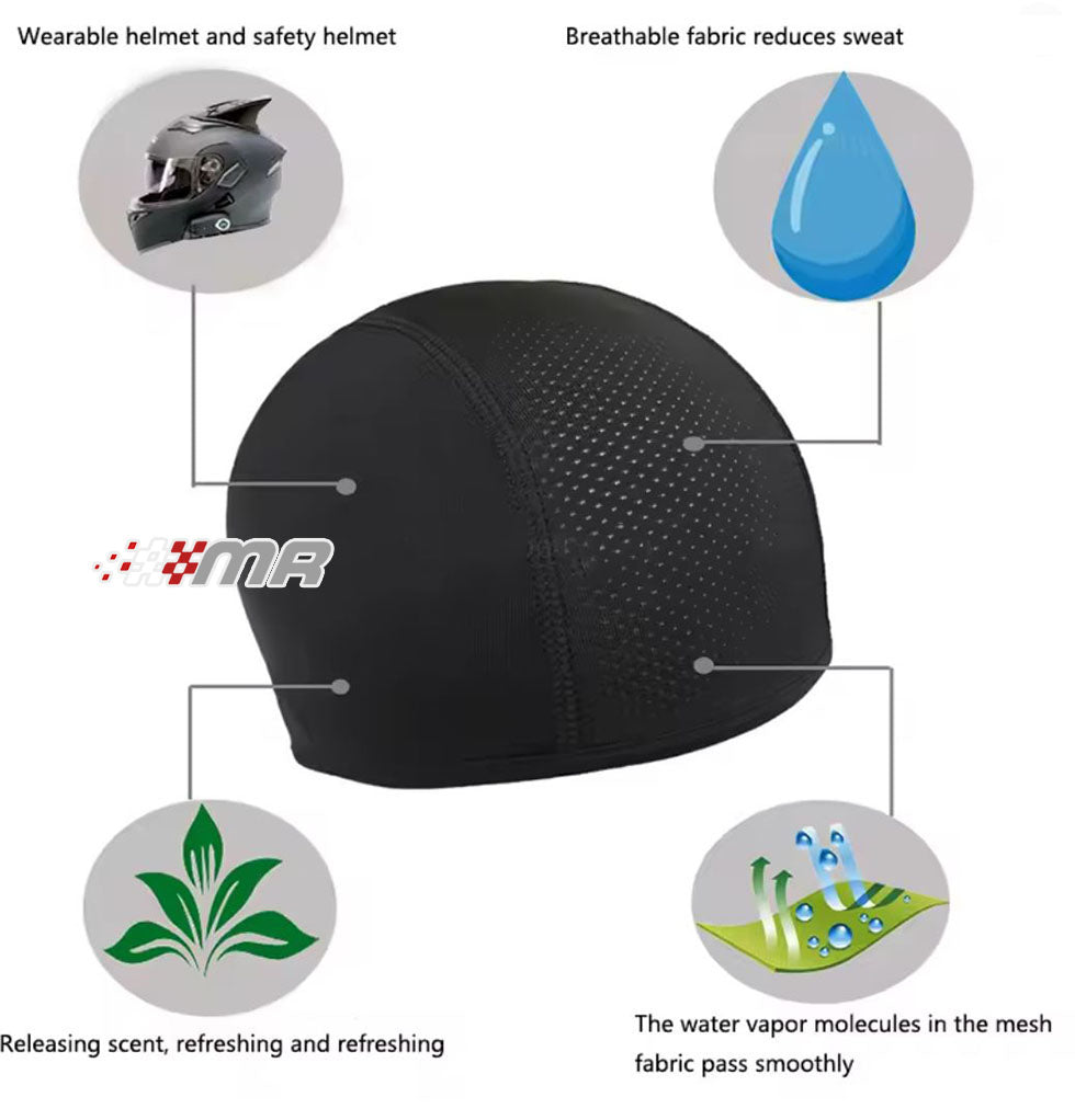 Gorro De Licra Para Casco De Moto Y Bicicleta