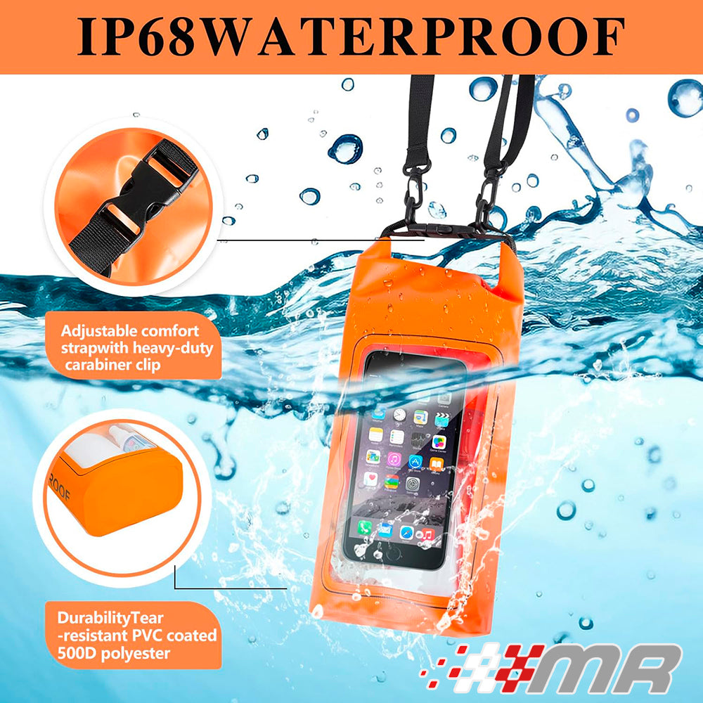 Bolso Acuático protector de Celular capacidad de 2 Lt