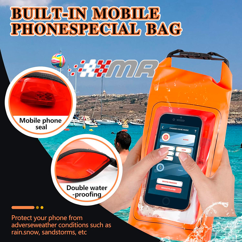 Bolso Acuático protector de Celular capacidad de 2 Lt