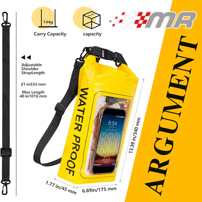Bolso Acuático protector de Celular capacidad de 2 Lt