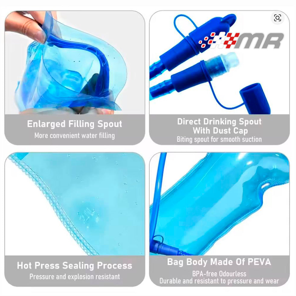 Bolsa De Hidratación Para Deportes Y Camping Capacidad De 2 LT