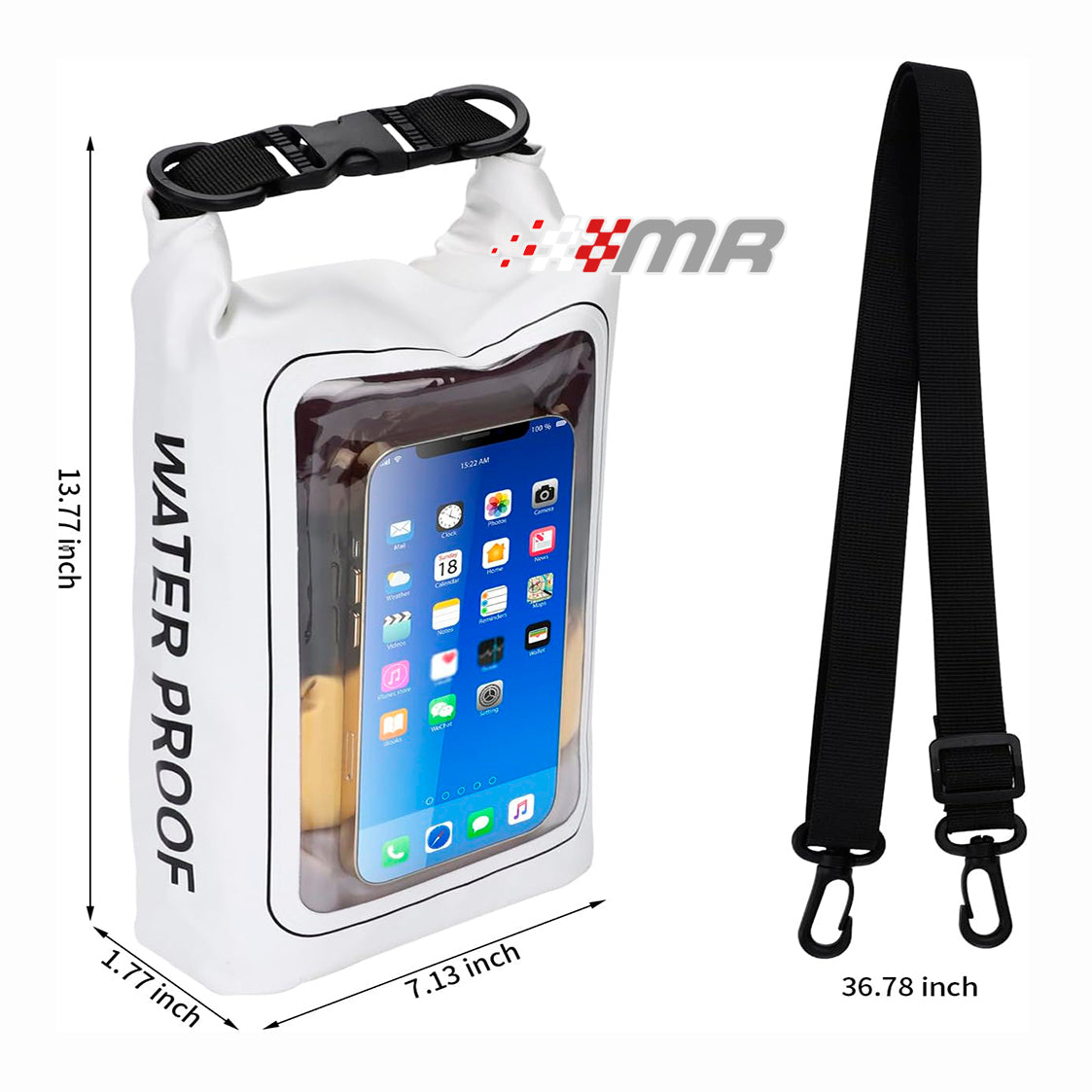 Bolso Acuático protector de Celular capacidad de 2 Lt