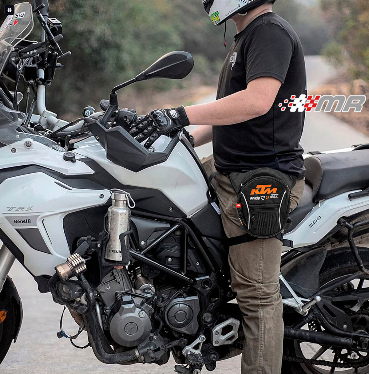 Muslera Canguro Piernera Para Moto Motociclista KTM
