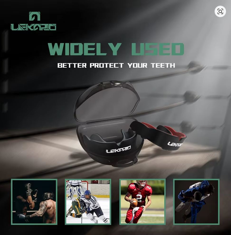 Protector Bucal Mma Boxeo Muay Thai Lekaro Moldeable