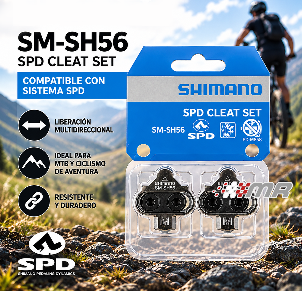 Calas Shimano SPD-SH56 para calzado de mtb