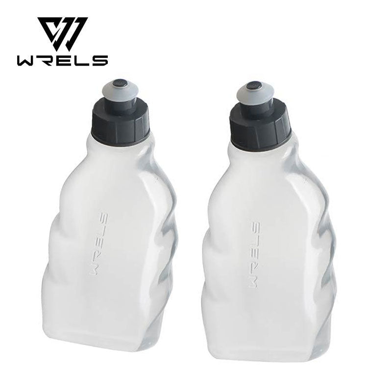 Pack 2 Botellas De Agua Hidratación Wrels Para Running de 250 ml