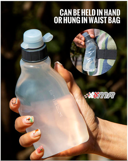 Pack 2 Botellas De Agua Hidratación Wrels Para Running de 250 ml