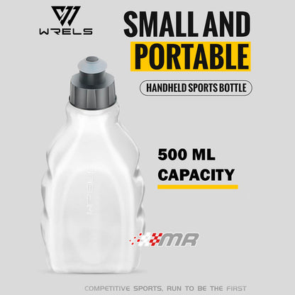 Pack 2 Botellas De Agua Hidratación Wrels Para Running de 250 ml