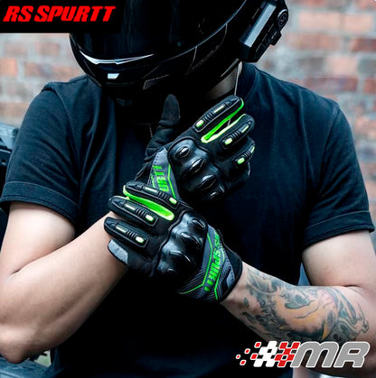 GUANTES PARA MOTO CON PROTECCIONES RIGIDAS RSSPURTT