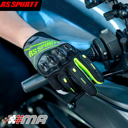 GUANTES PARA MOTO CON PROTECCIONES RIGIDAS RSSPURTT