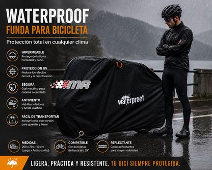 Funda Waterproof Para Bicicleta mtb ruta Oxford 210t