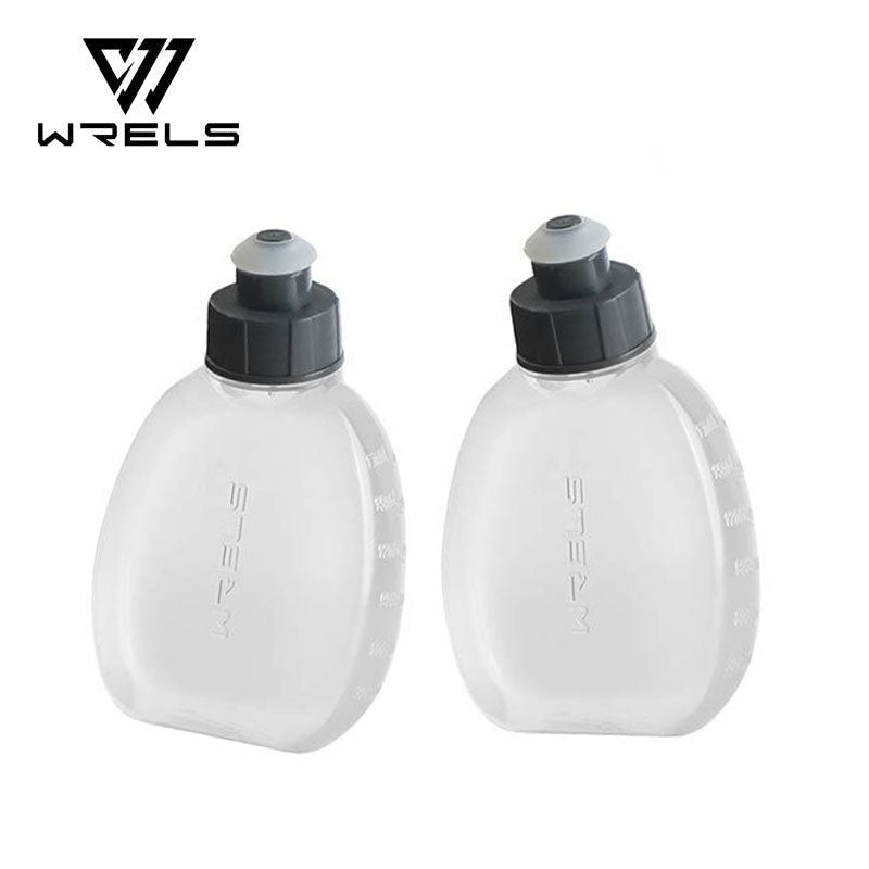 Pack 2 Botellas De Agua Hidratación Wrels Para Running de 180 ml