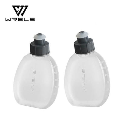 Pack 2 Botellas De Agua Hidratación Wrels Para Running de 180 ml