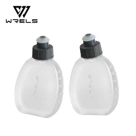 Pack 2 Botellas De Agua Hidratación Wrels Para Running de 180 ml
