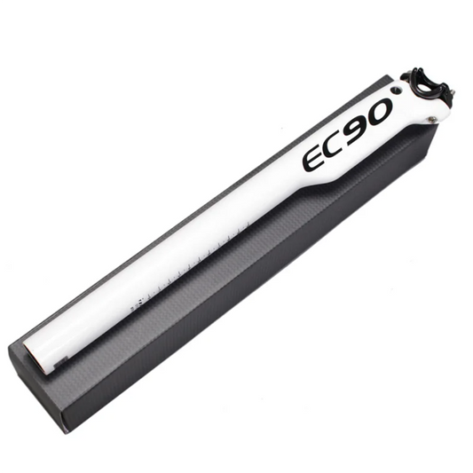 Poste Tija De Carbón EC90 Blanco