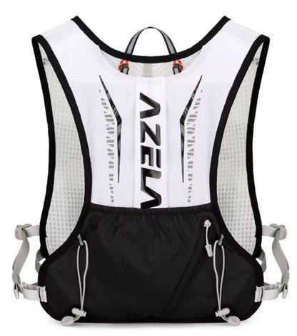 Chaleco De Hidratación Running 5Lt Azela Ultraligero Reflectivo