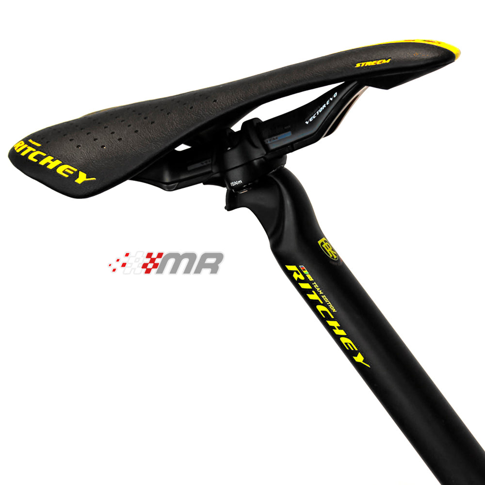 Poste Tija De Carbón Ritchie Para Bicicleta De Mtb Ruta en Carbon