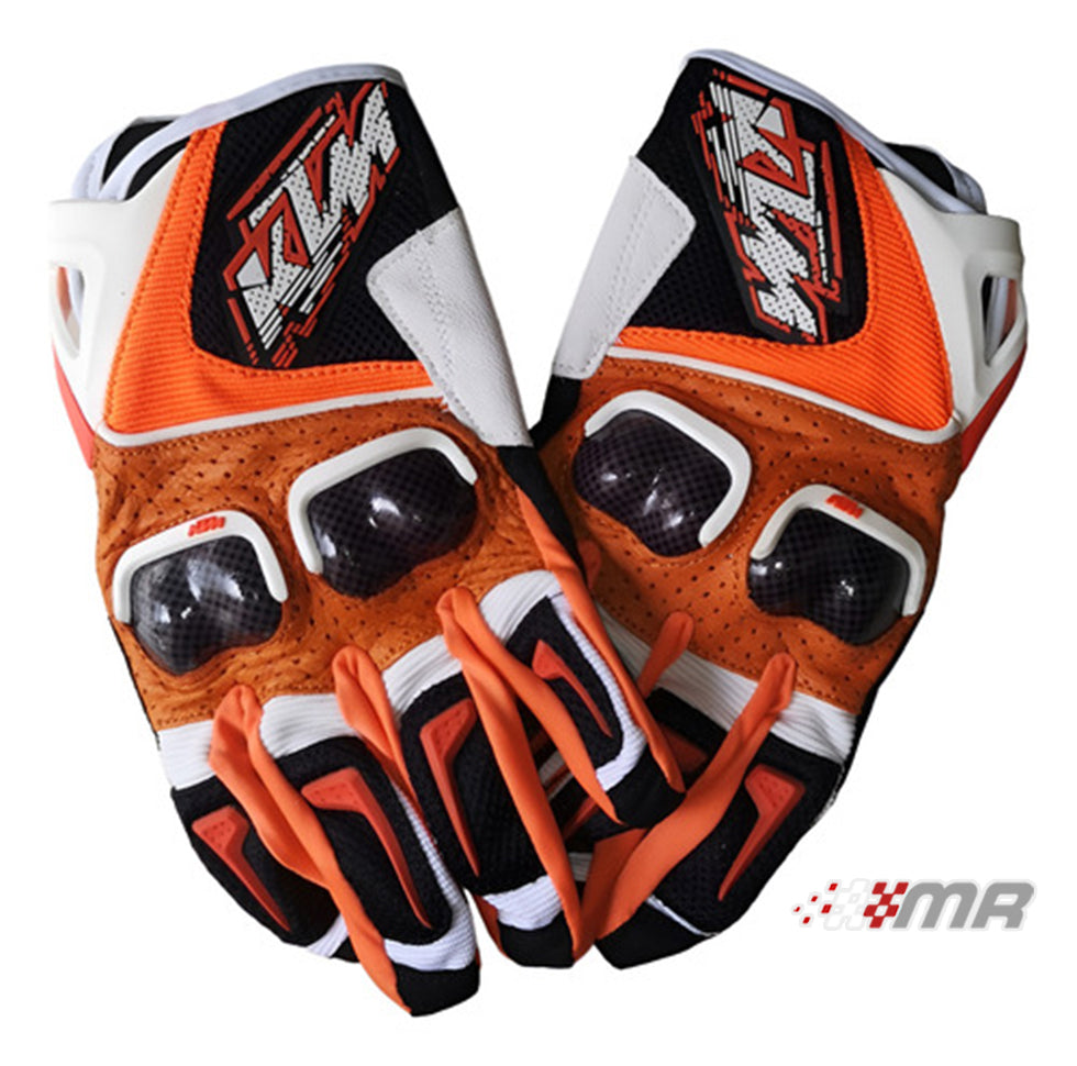 Guantes Para Moto Con Protecciones Ktm Racetech