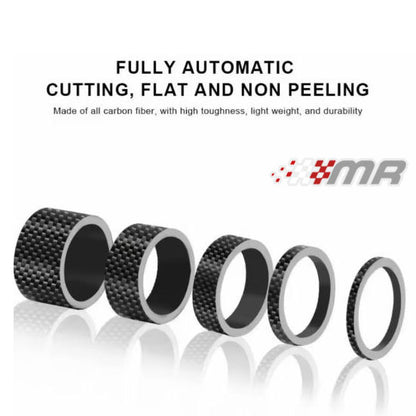 Espaciadores De Carbón Para Bicicleta Kit X 5 Unid