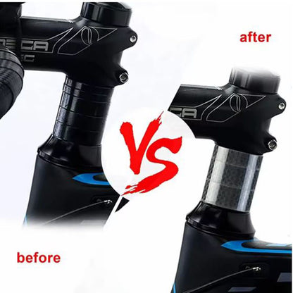 Espaciadores De Carbón Para Bicicleta Kit X 5 Unid