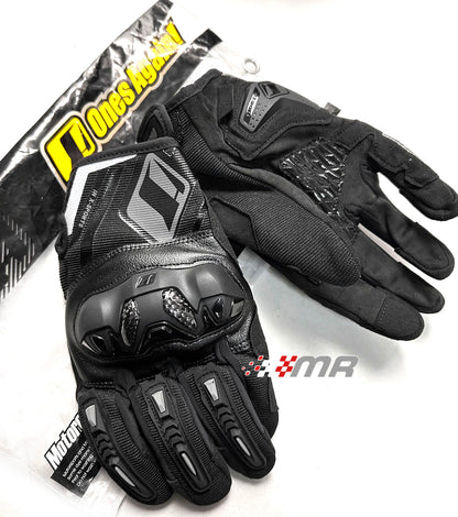 GUANTES PARA MOTO CON PROTECCIONES EN CARBON ONES AGAIN