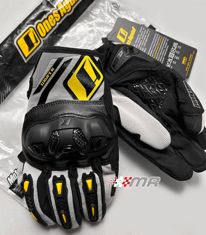 GUANTES PARA MOTO CON PROTECCIONES EN CARBON ONES AGAIN