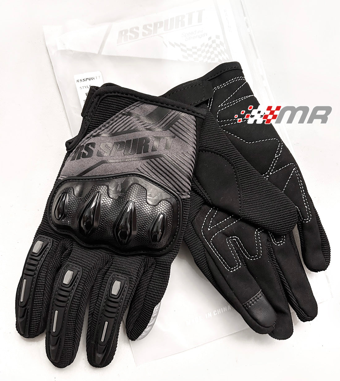 GUANTES PARA MOTO CON PROTECCIONES RIGIDAS RSSPURTT