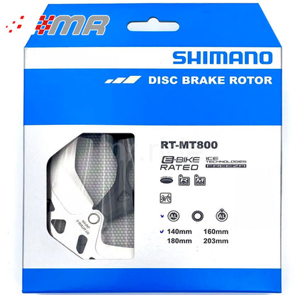 Disco de freno para bicicleta Shimano RT-MT800 de 140mm