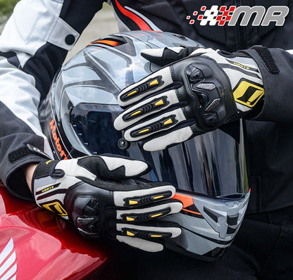 GUANTES PARA MOTO CON PROTECCIONES EN CARBON ONES AGAIN