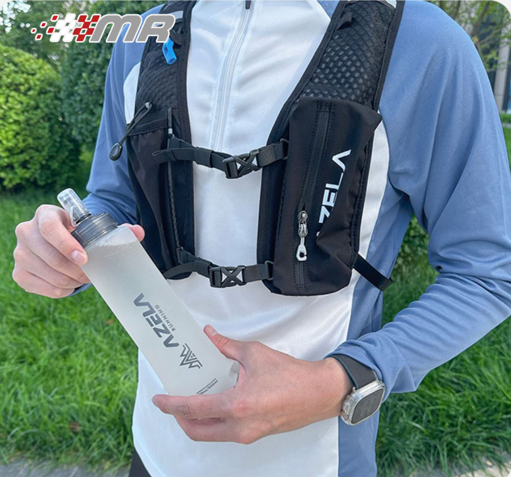 Botella deportiva Flexible para running o ciclismo AZELA
