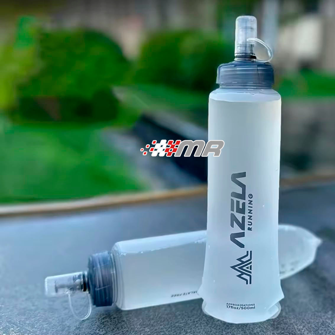 Botella deportiva Flexible para running o ciclismo AZELA