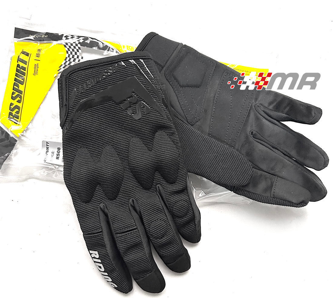 GUANTES PARA MOTO Y CICLISMO CON PROTECCIONES RS SPURTT