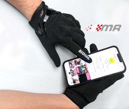 GUANTES PARA MOTO Y CICLISMO CON PROTECCIONES RS SPURTT