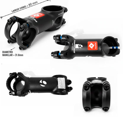 Codo Potencia De Aluminio Para Bicicleta Mtb Ruta Bontrger