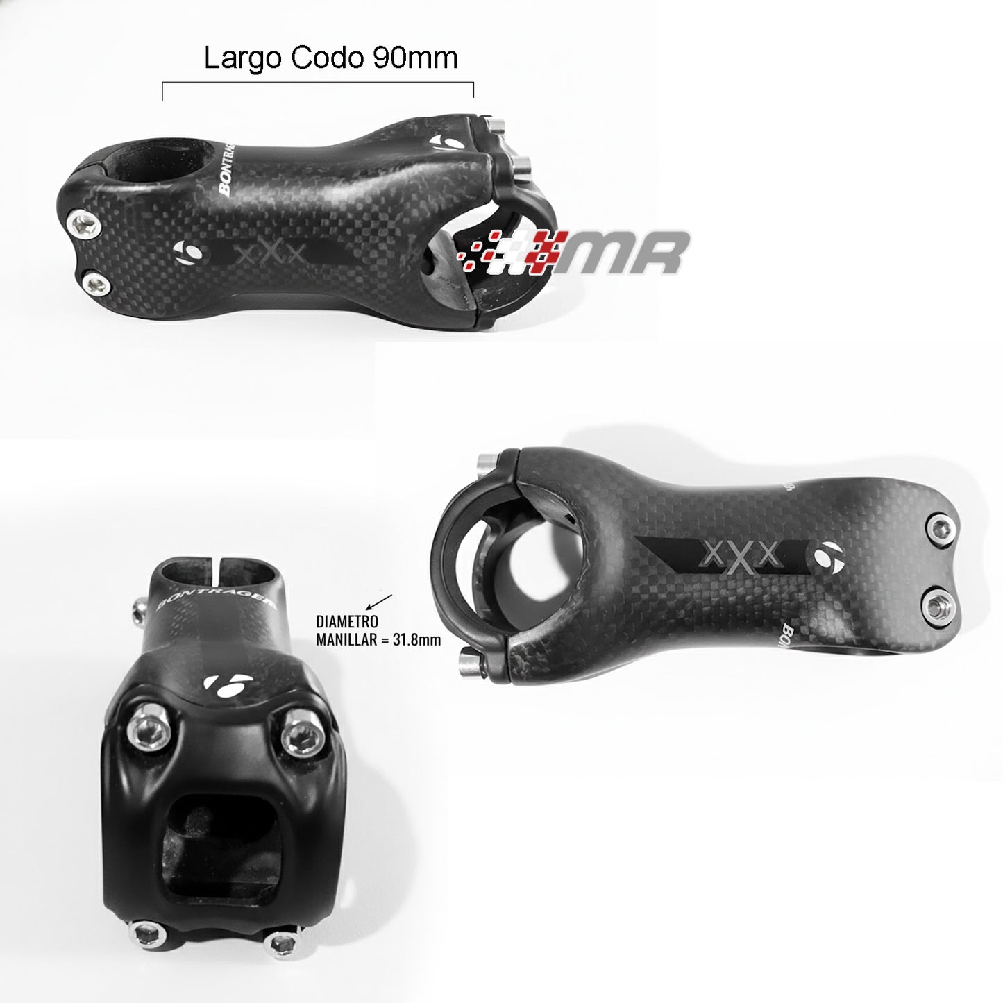 Codo Potencia De Carbon Para Bicicleta de Ruta xXx