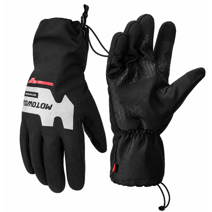Cubre Guantes Impermeables Tactiles Motowolf Para Moto Talla M/L