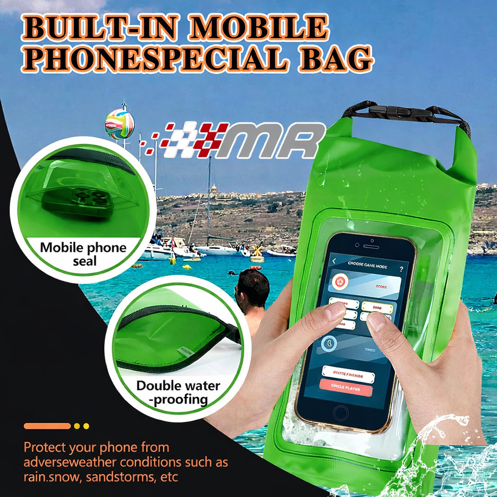 Bolso Acuático protector de Celular capacidad de 2 Lt