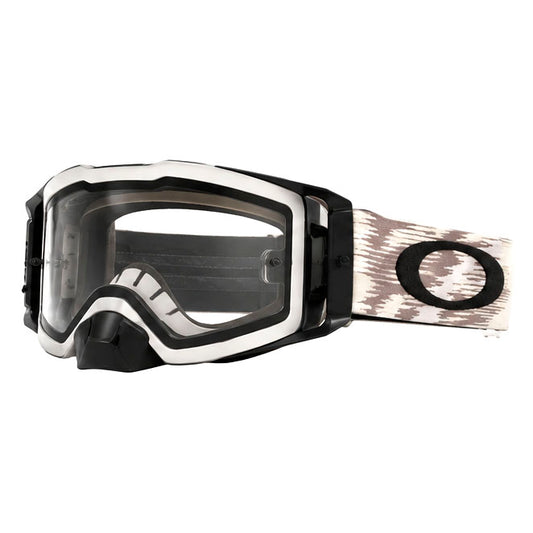 Goggles Oakley Front Line Mx Matte White Speed W/ Clear