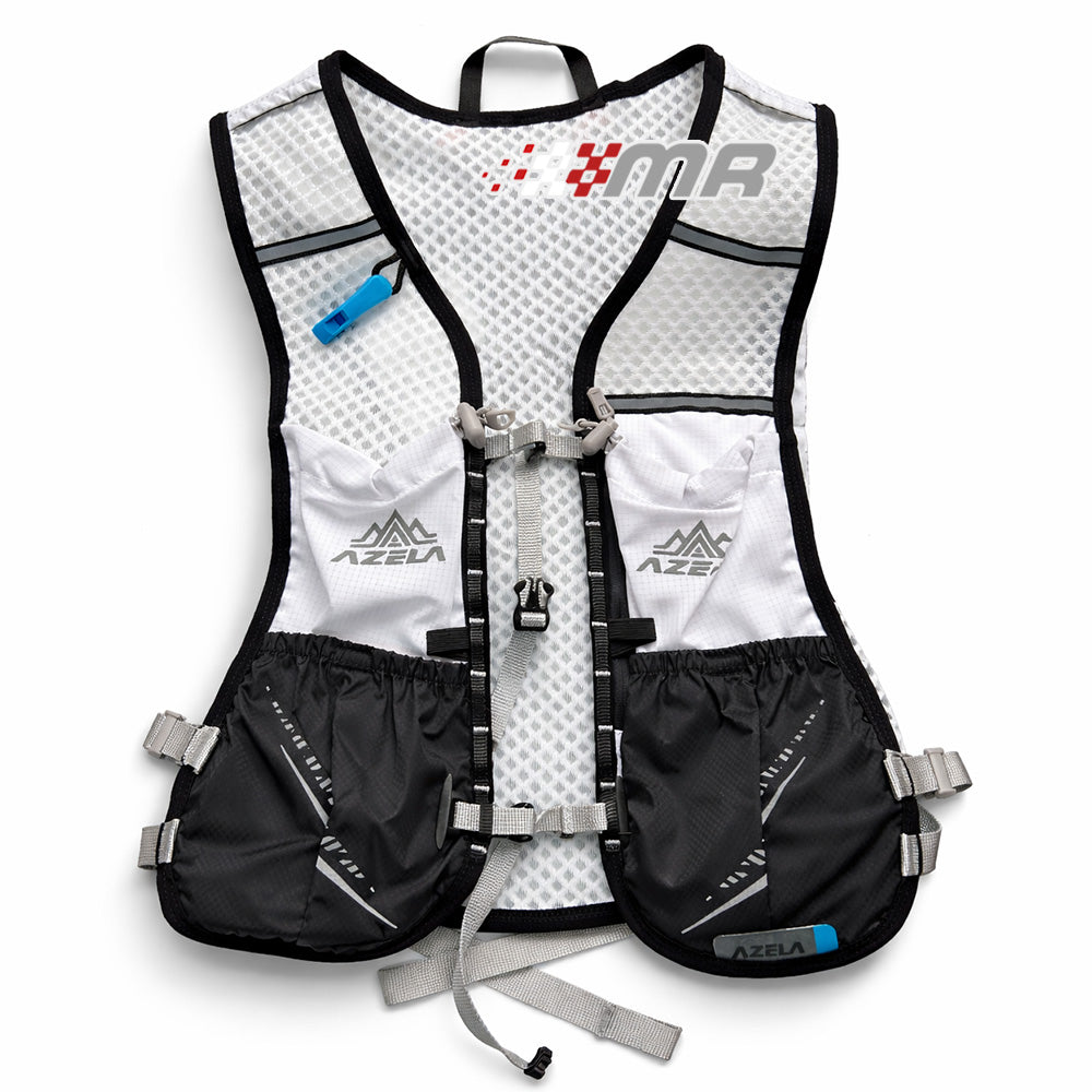 Chaleco De Hidratación Running 5Lt Azela Ultraligero Reflectivo