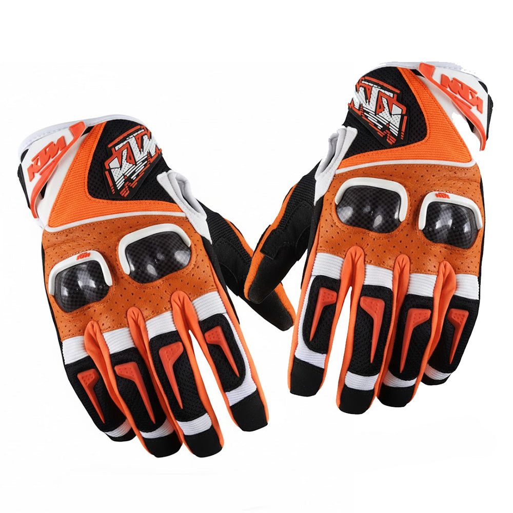 Guantes Para Moto Con Protecciones Ktm Racetech