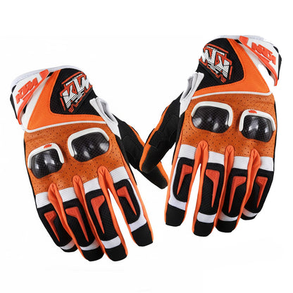 Guantes Para Moto Con Protecciones Ktm Racetech