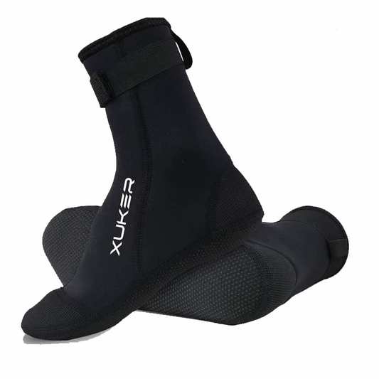 Medias Largas De Neopreno 3mm Para Deporte Acuaticos Antideslizante