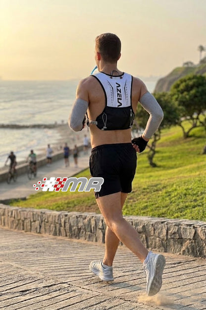 Chaleco De Hidratación Running 5Lt Azela Ultraligero Reflectivo