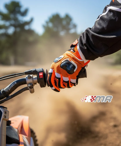 Guantes Para Moto Con Protecciones Ktm Racetech