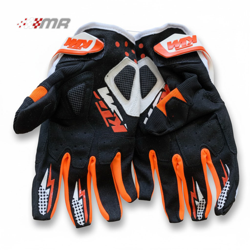 Guantes Para Moto Con Protecciones Ktm Racetech